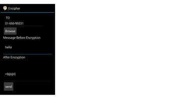Encipher captura de pantalla 2