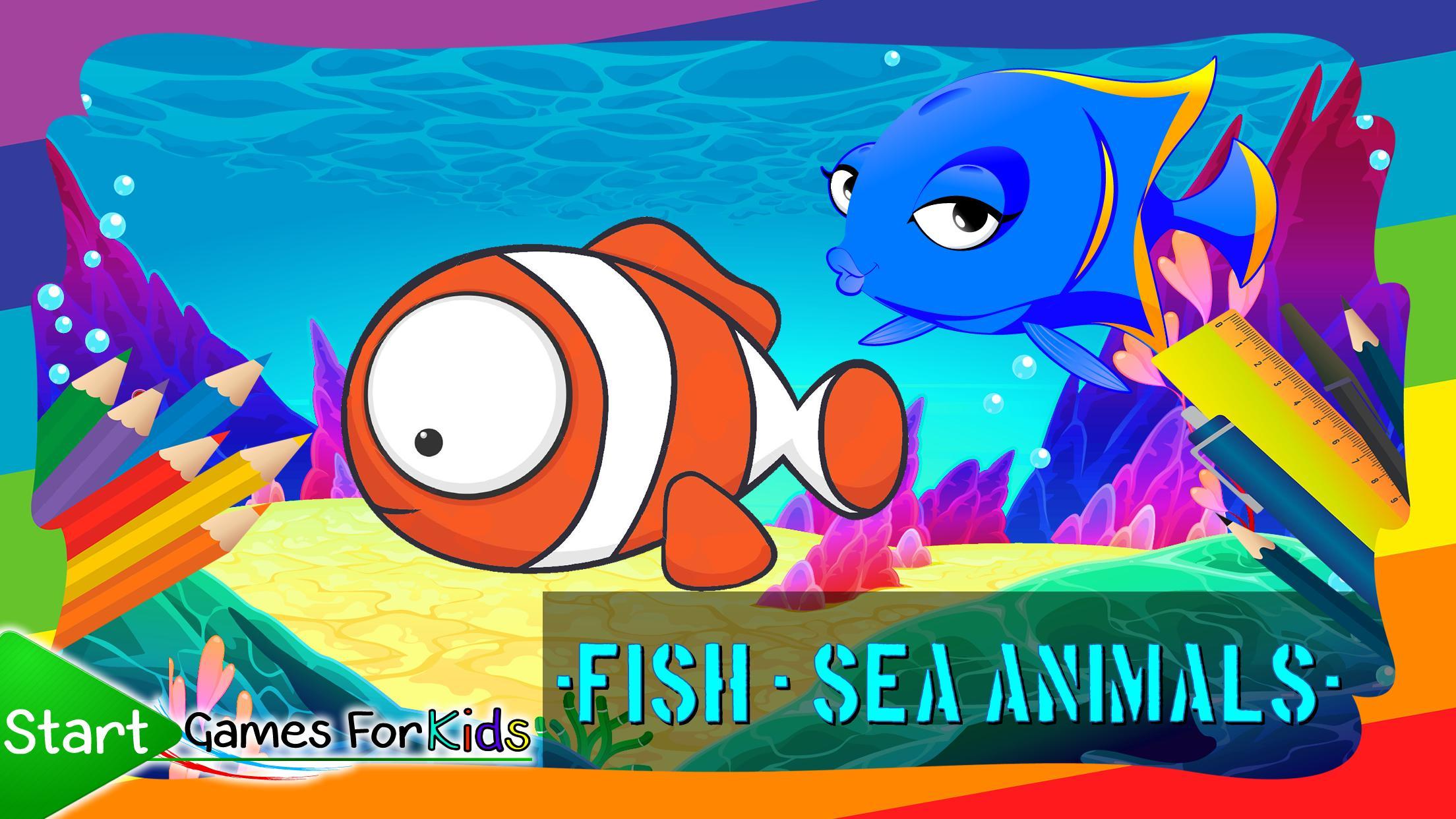 Download Fish And Sea Animals Color Book For Android Apk Download