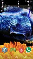 3D Fish Live Wallpaper captura de pantalla 2