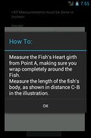 Fish Weight Calculator captura de pantalla 1