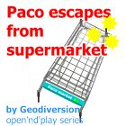 Paco escapes from supermarket Zeichen