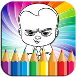 Coloring Book Baby Boss