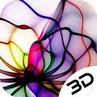 Fluid Color Ink Flower Live 3D Wallpaper иконка