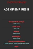 1 Schermata Cheats for all Age of Empires