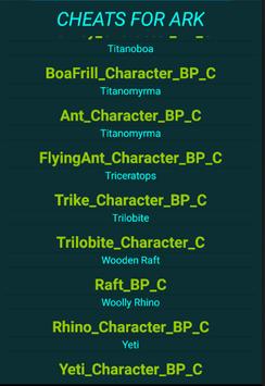 Cheat Codes for Ark Survival Evolved for Android - APK Download
