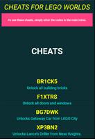 Cheats and Tips Lego Worlds Affiche