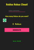Robux Hack for Roblox - Prank Affiche