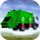 3D Flying Dump Trash Truck icon