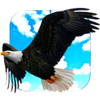 Flying Eagle Live Wallpaper icône