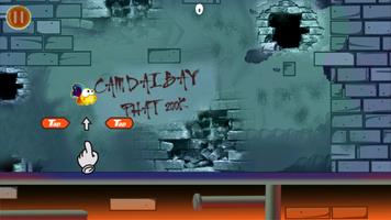 Flappy larva - Larva Flying 스크린샷 2