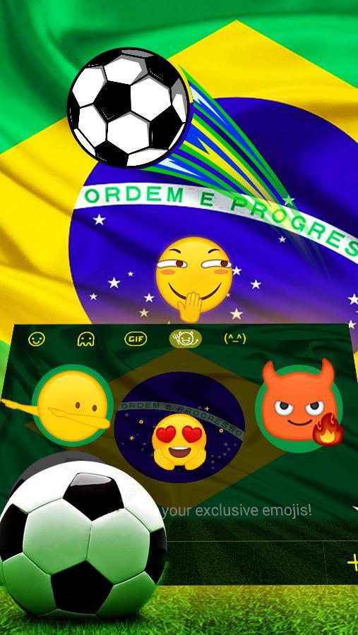 Android 用の ブラジル18サッカーキーボード Apk をダウンロード