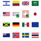 Logo Quiz World Flags 2016 icône