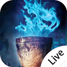 Flame Teacup Live Wallpaper أيقونة