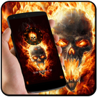 Icona Flame theme burn fire skull