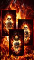 3 Schermata Flame theme burn fire skull