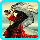 Flamenco music-icoon