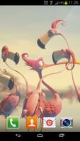 3D Flamingo Live Wallpaper 截图 2