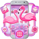Flamingo Romantic Theme aplikacja
