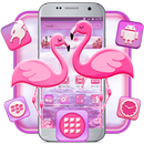 Flamingo Romantic Theme APK