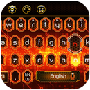 flaming fire tech machine keyboard future APK