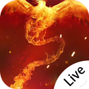 Flaming Phenix Live Wallpaper APK