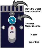 Flashlight and mini compass capture d'écran 1