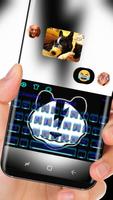 Flash Panda Keyboard Theme imagem de tela 2