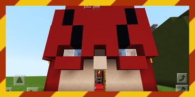 Flash VS Green Arrow. Map for MCPE Affiche