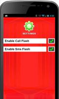 Flash Alert for Call and SMS capture d'écran 2