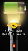 Flashlight Battery Saver Pro poster