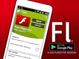 Flash Player On Android: PRANK poster