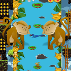 Flap Monkey Adventure 3D icône