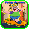 amazing flying clarence world