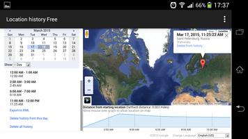 Location history Free syot layar 1