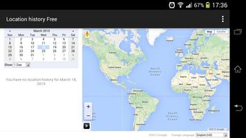 Location history Free captura de pantalla 2
