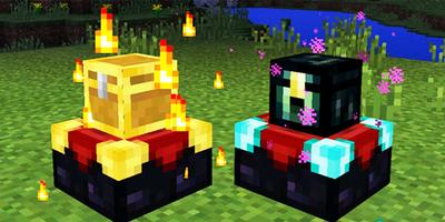 Mod «Exp Chest» para Minecraft PE Cartaz