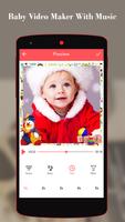 Baby Video Maker With Music syot layar 2