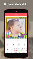 Birthday Video Maker With song โปสเตอร์