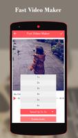 Fast Video Maker captura de pantalla 1