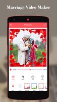 Marriage Video Maker With Music Affiche