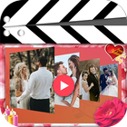 Valentine Video Maker With Song icône