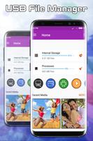 USB File Manager - USB OTG File Browser پوسٹر