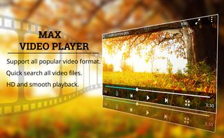 MAX Video Player 2018 - HD Video Player 2018 ảnh chụp màn hình 3