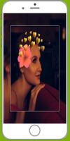 Beauty Flower Crown Photo Editor Camera Selfie captura de pantalla 3