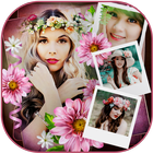 Flower Photo Collage أيقونة