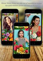 Flower Photo Frames captura de pantalla 1