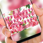 Aroma Pink Flower Keyboard-icoon