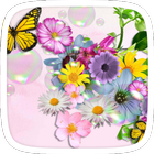Flowers World Theme Zeichen
