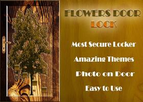 Flowers Door Lock Screen اسکرین شاٹ 1