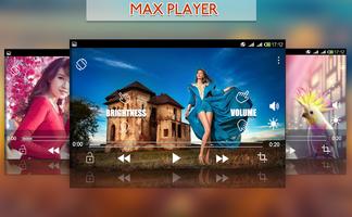 MAX HD Player - All Format HD Video Player Affiche